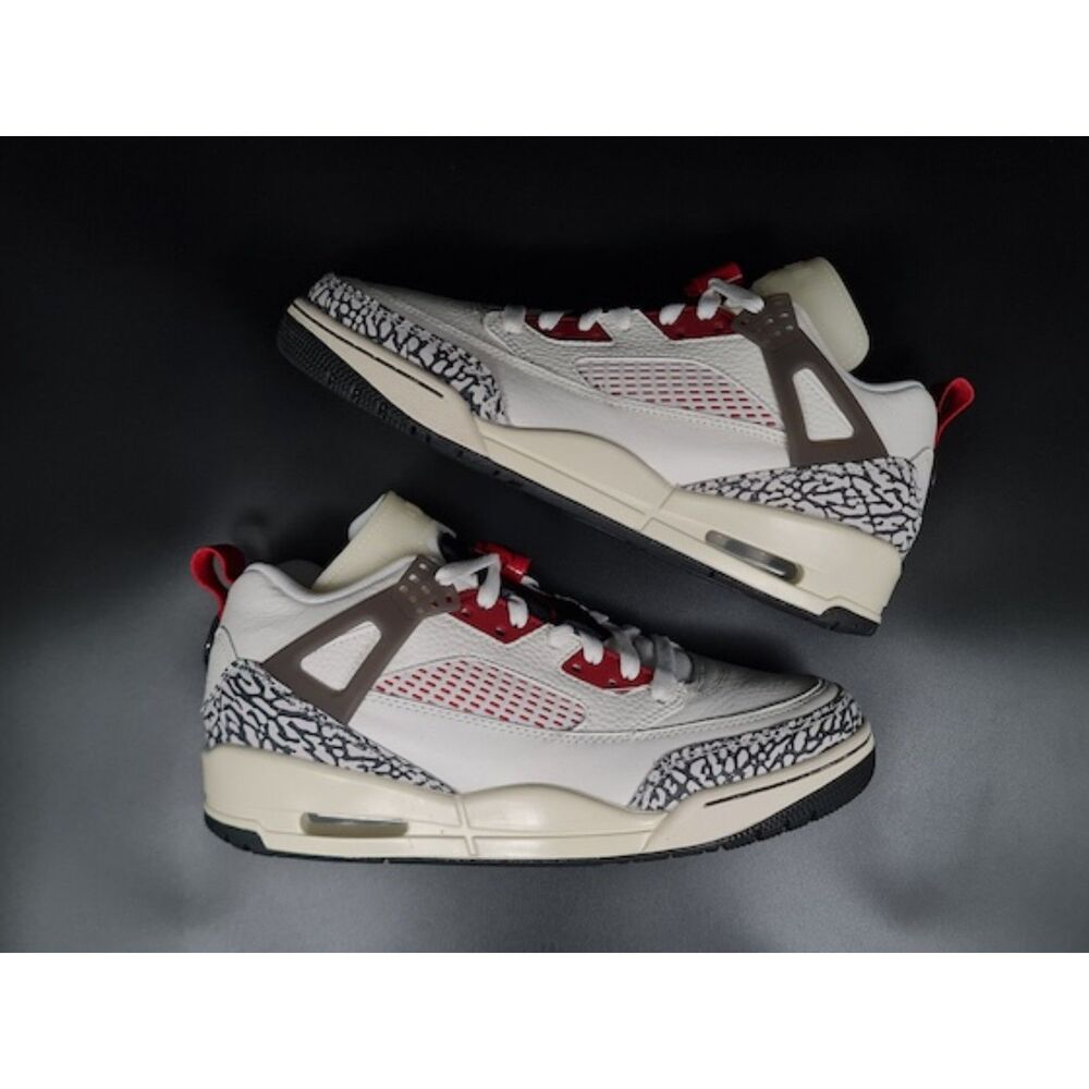 Jordan Spizike Low Sail Anthracite Coconut Milk Varsity Red. SIZE 8 - FQ1759-116